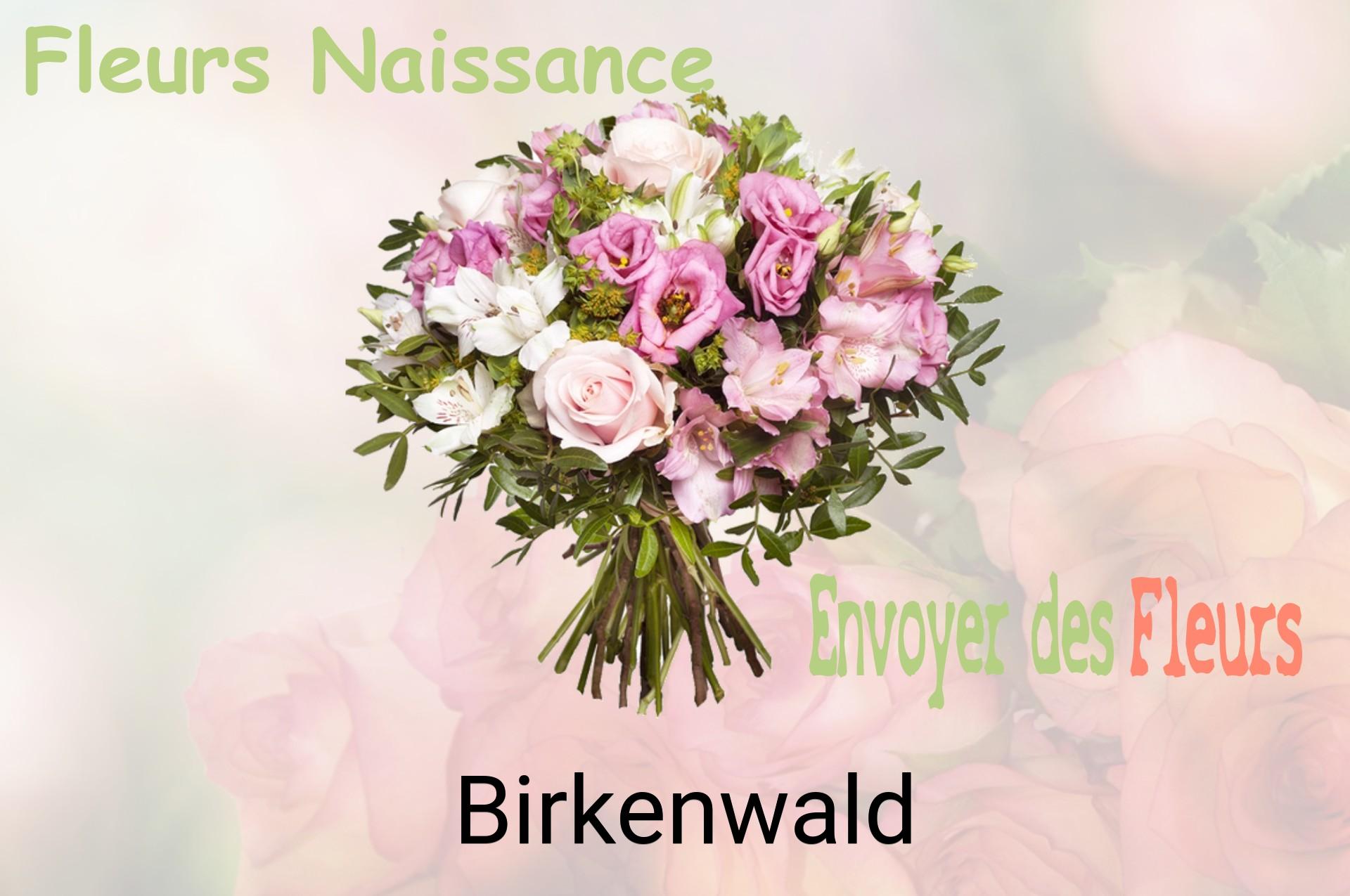 Bouquet de fleurs de naissance livré à Birkenwald