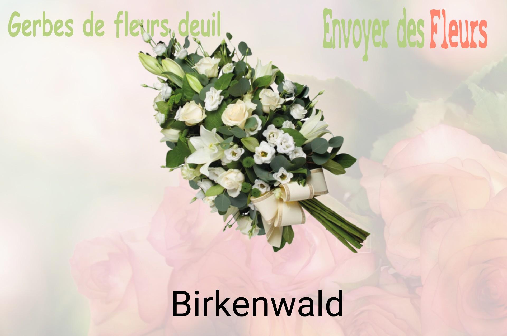 Gerbe de fleurs de deuil livrée à Birkenwald